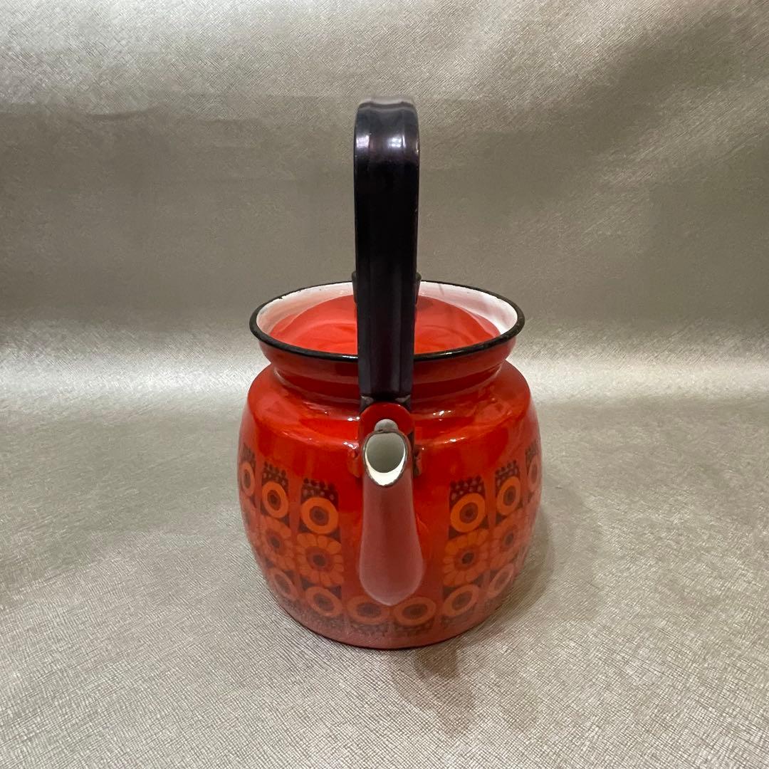 ヴィンテージ　ARABIA アラビア　フィネル　ホーロー ケトル