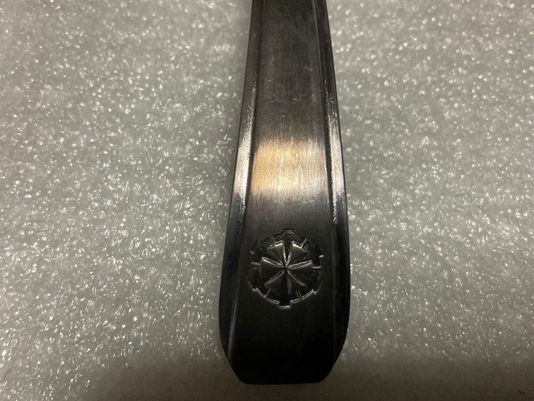 昭和52年／創立100周年記念の十六銀行・シュガー・スプーン。【銀製・関刃物製】