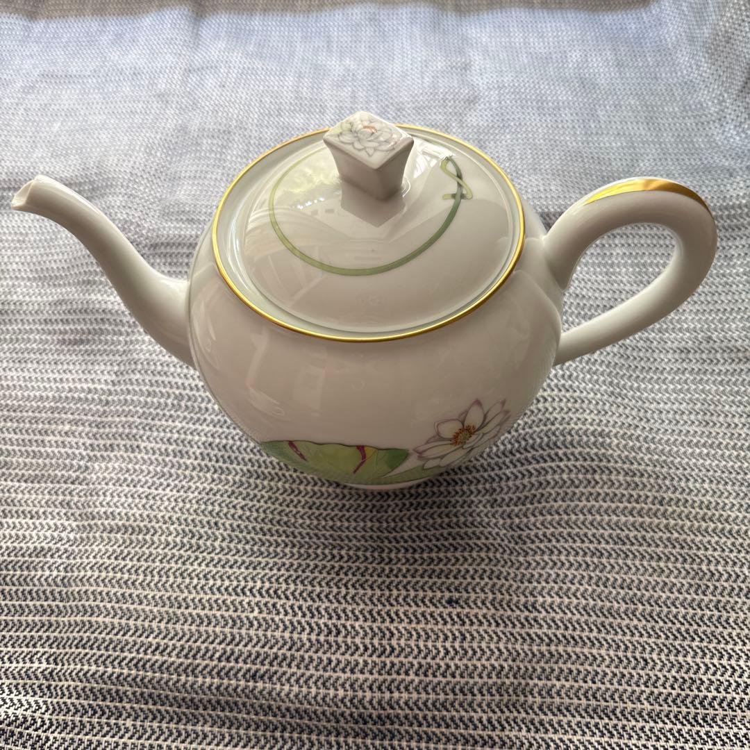 エルメス　ナイルの庭　ティポット　ティカップ2客セット