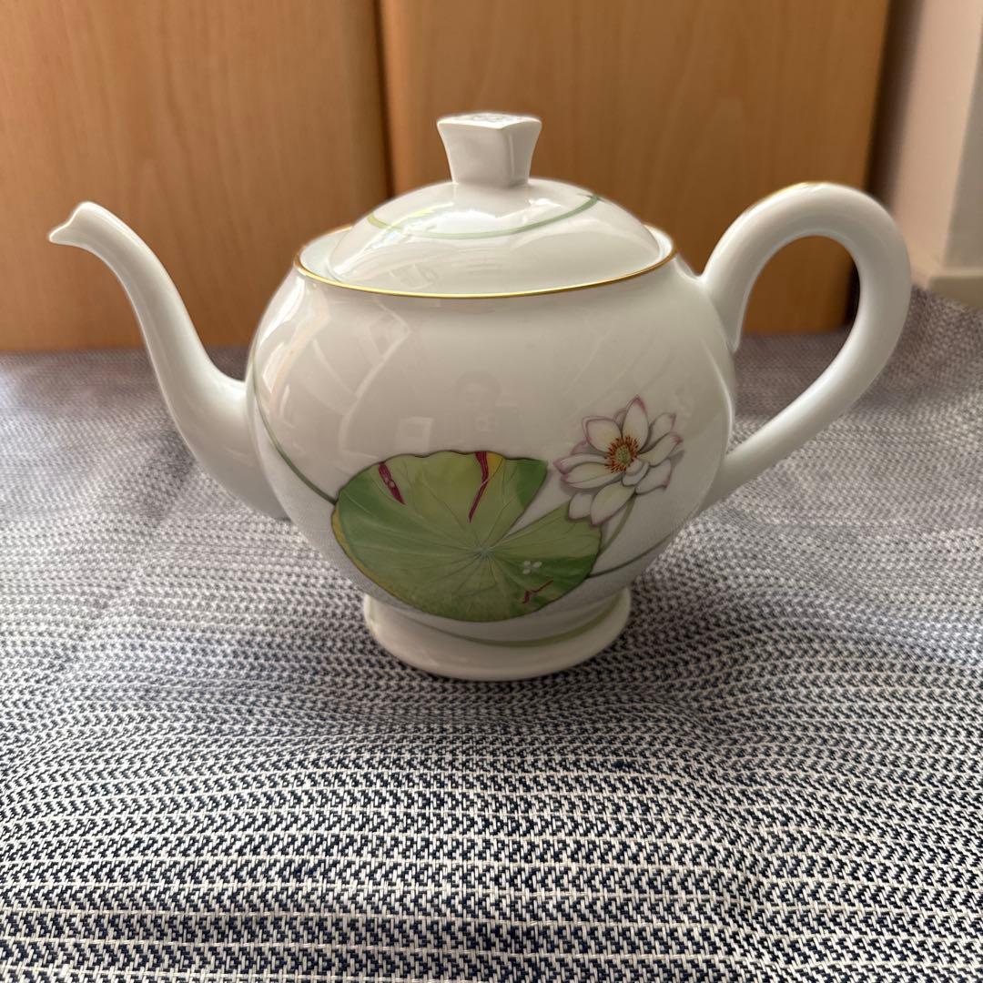 エルメス　ナイルの庭　ティポット　ティカップ2客セット