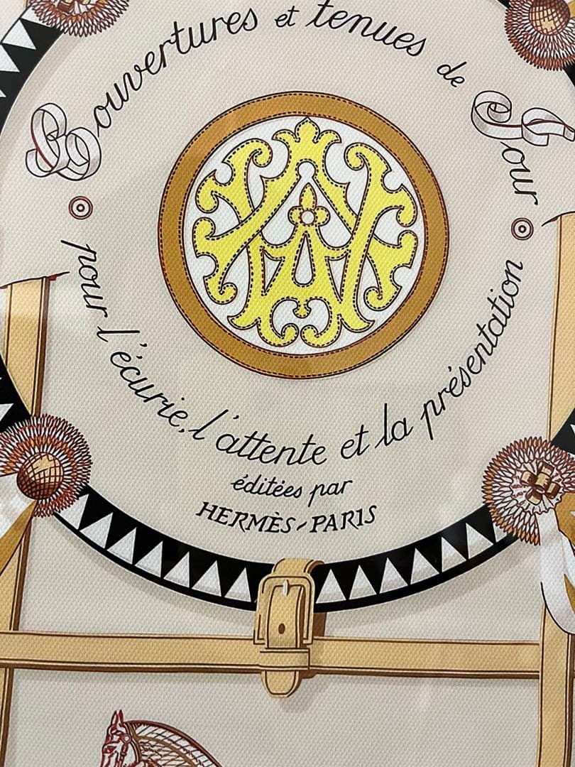 フレーム付き エルメス　額装　インテリア