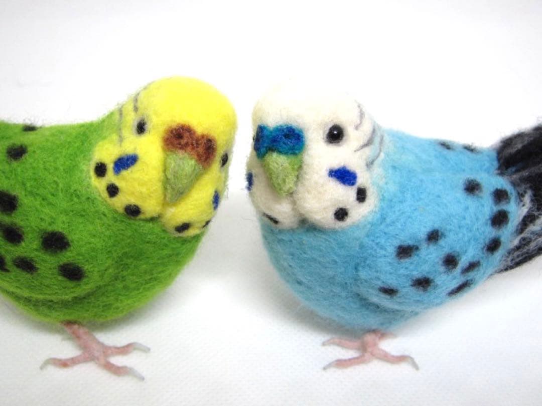 羊毛フェルト　愛鳥ちゃんオーダー　相談　依頼　ページ　ハンドメイド　ペットロス