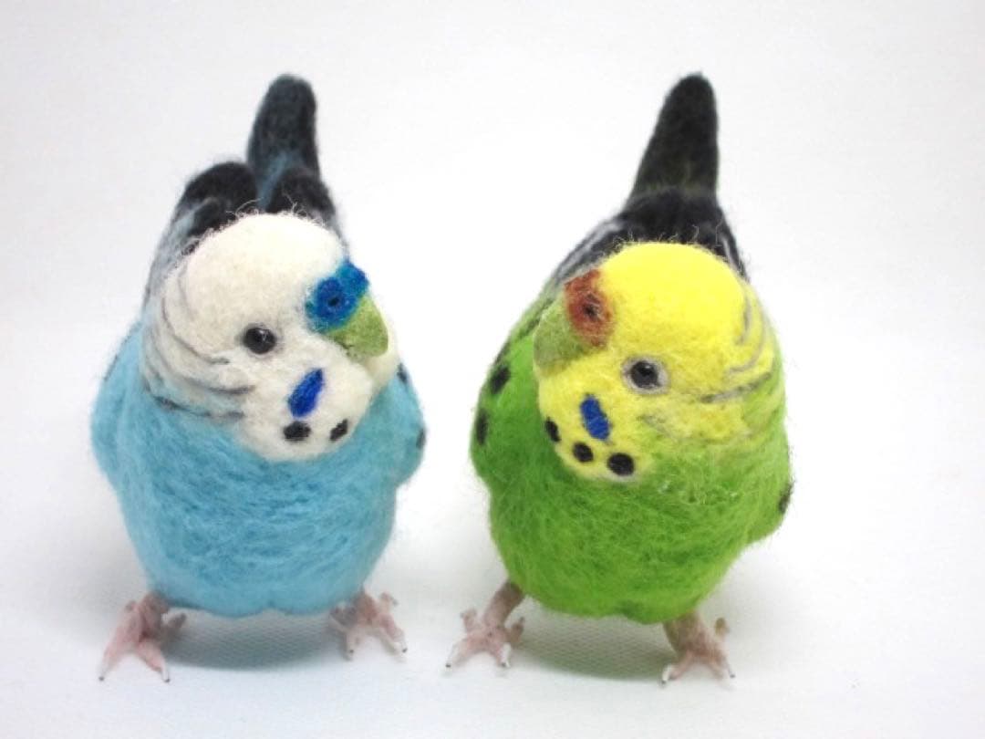 羊毛フェルト　愛鳥ちゃんオーダー　相談　依頼　ページ　ハンドメイド　ペットロス