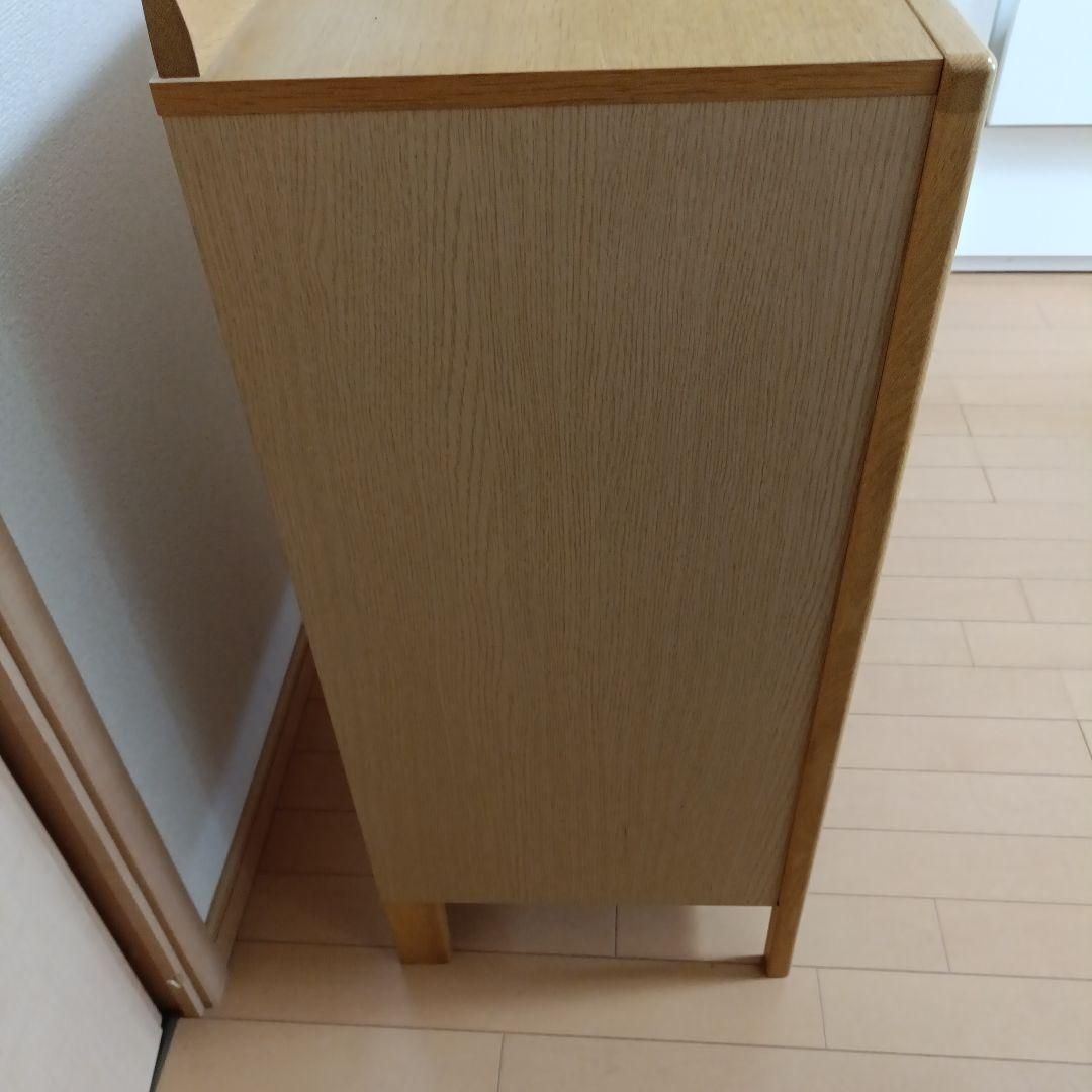 カリモク 小型キャビネットfor FAX プリンター 電話 ベッドサイド