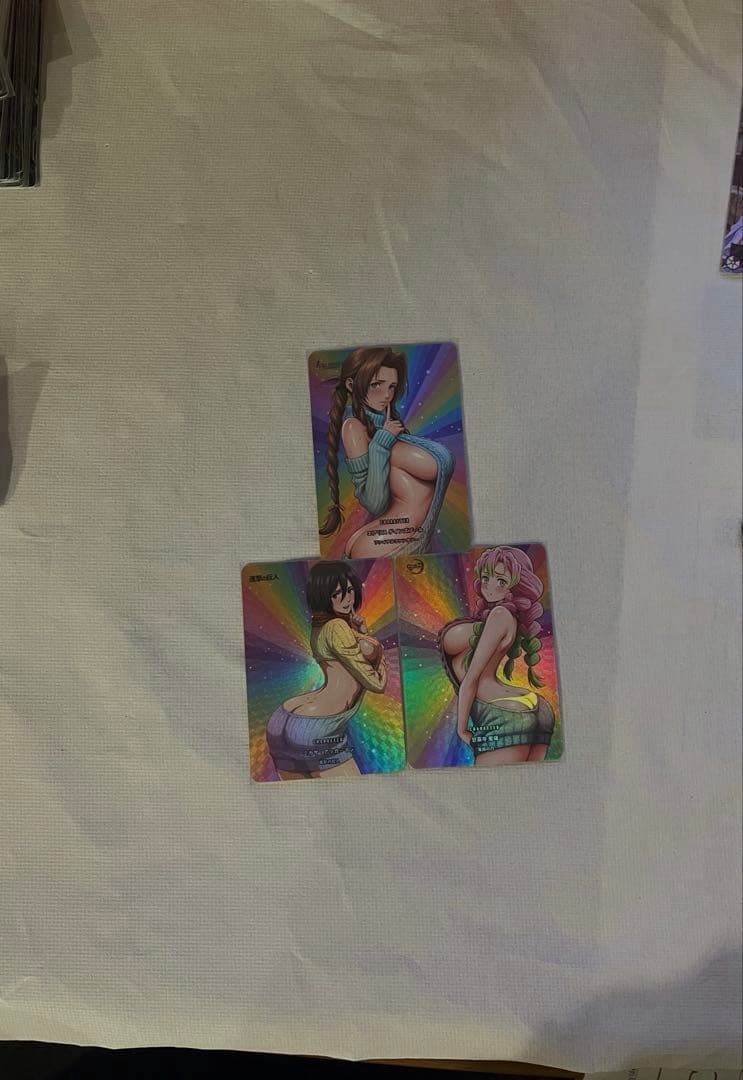 セクシーカード　美品　セット売り　キャラクターカード　＊裏面有り