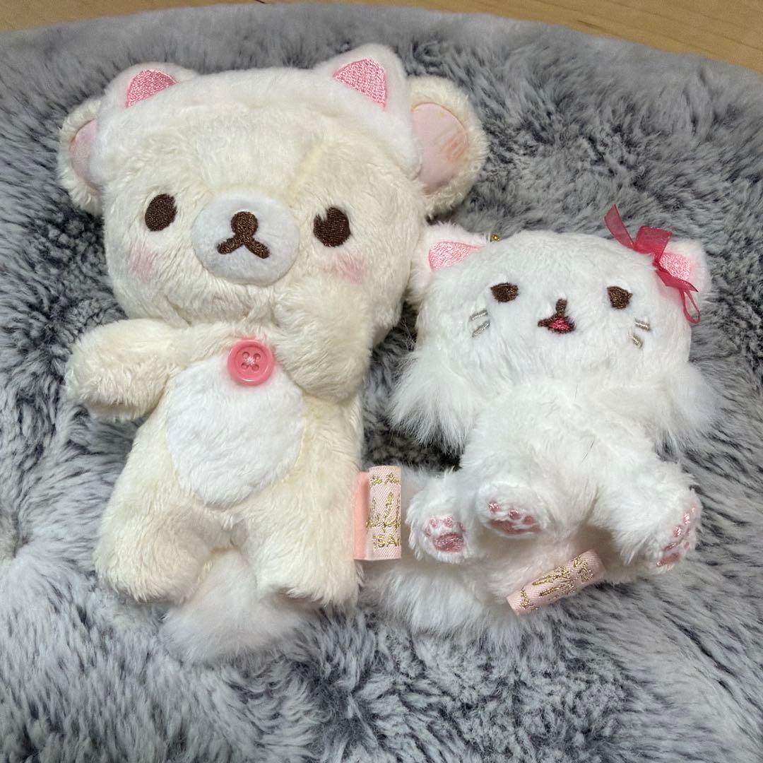 公*o様 鏡の中のコリラックマ　ぶらさげぬいぐるみセット