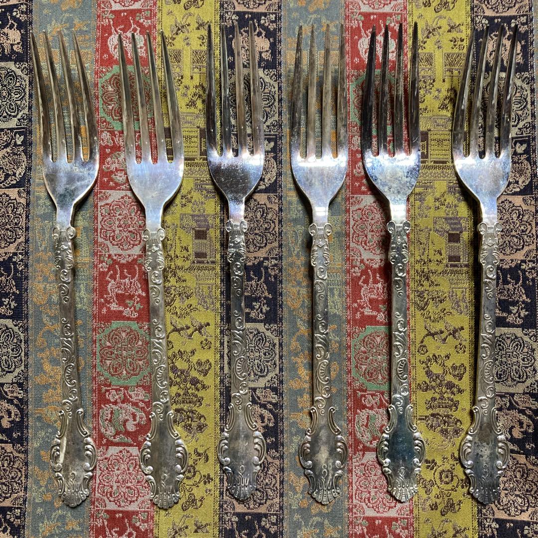 松坂屋カトラリーセット　ディナーセット24本　EP印(シルバーコーティング)箱無