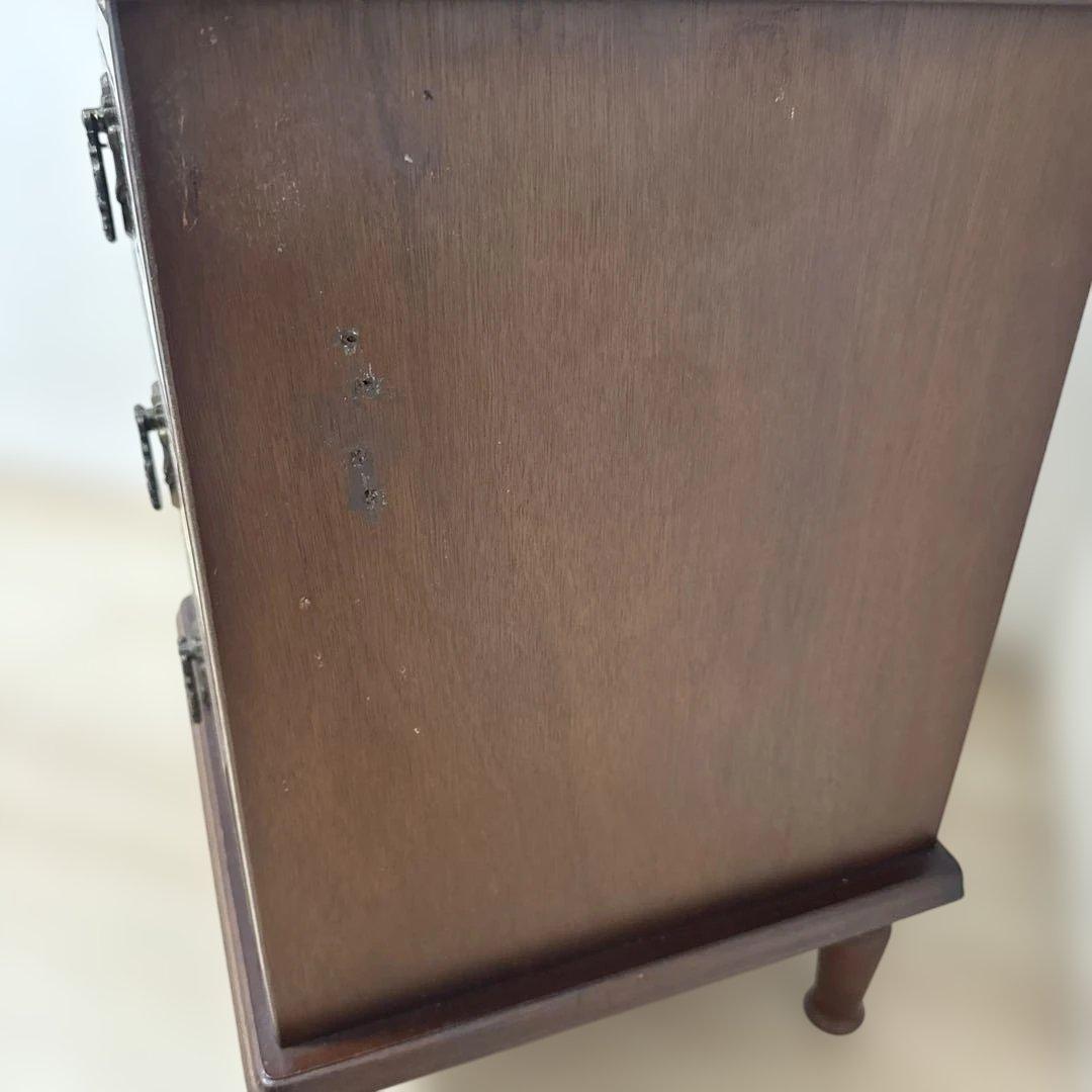 AYANO CRAFT 綾野製作所 木製 キャビネット 電話台 レトロ