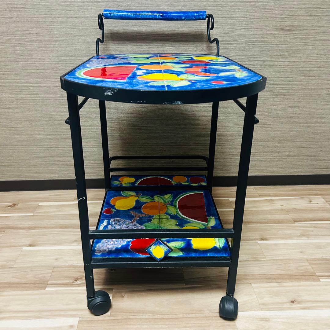 イタリア ワゴン NINO PARRUCA ワゴン トローリー ニーノパルッカ