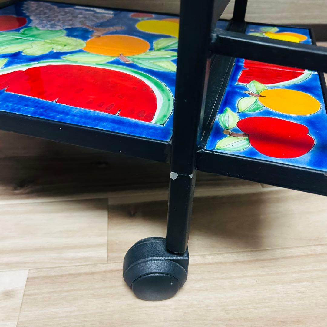 イタリア ワゴン NINO PARRUCA ワゴン トローリー ニーノパルッカ