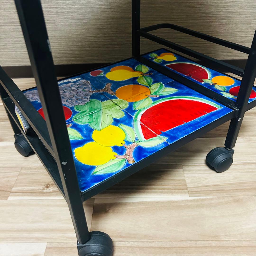 イタリア ワゴン NINO PARRUCA ワゴン トローリー ニーノパルッカ