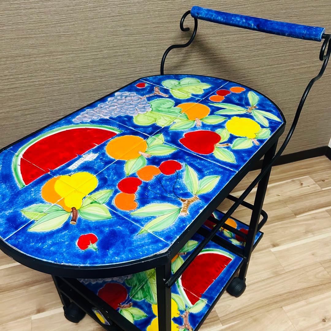 イタリア ワゴン NINO PARRUCA ワゴン トローリー ニーノパルッカ