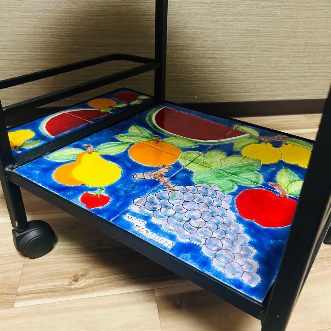 イタリア ワゴン NINO PARRUCA ワゴン トローリー ニーノパルッカ