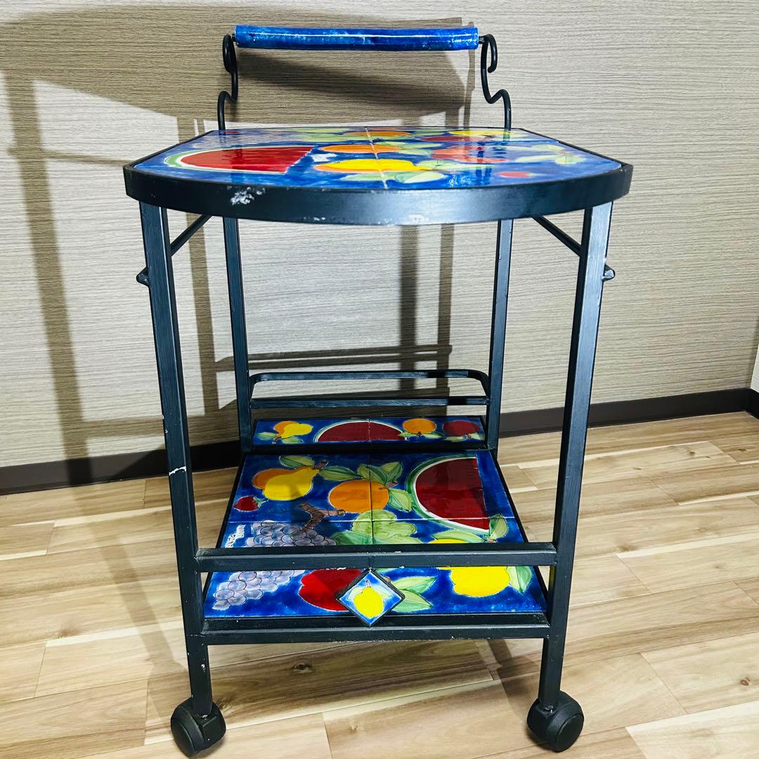 イタリア ワゴン NINO PARRUCA ワゴン トローリー ニーノパルッカ