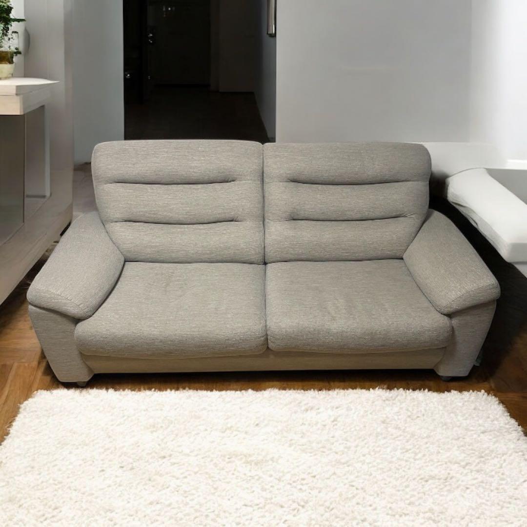 3人掛けソファ 送料込 ニトリ ベージュ