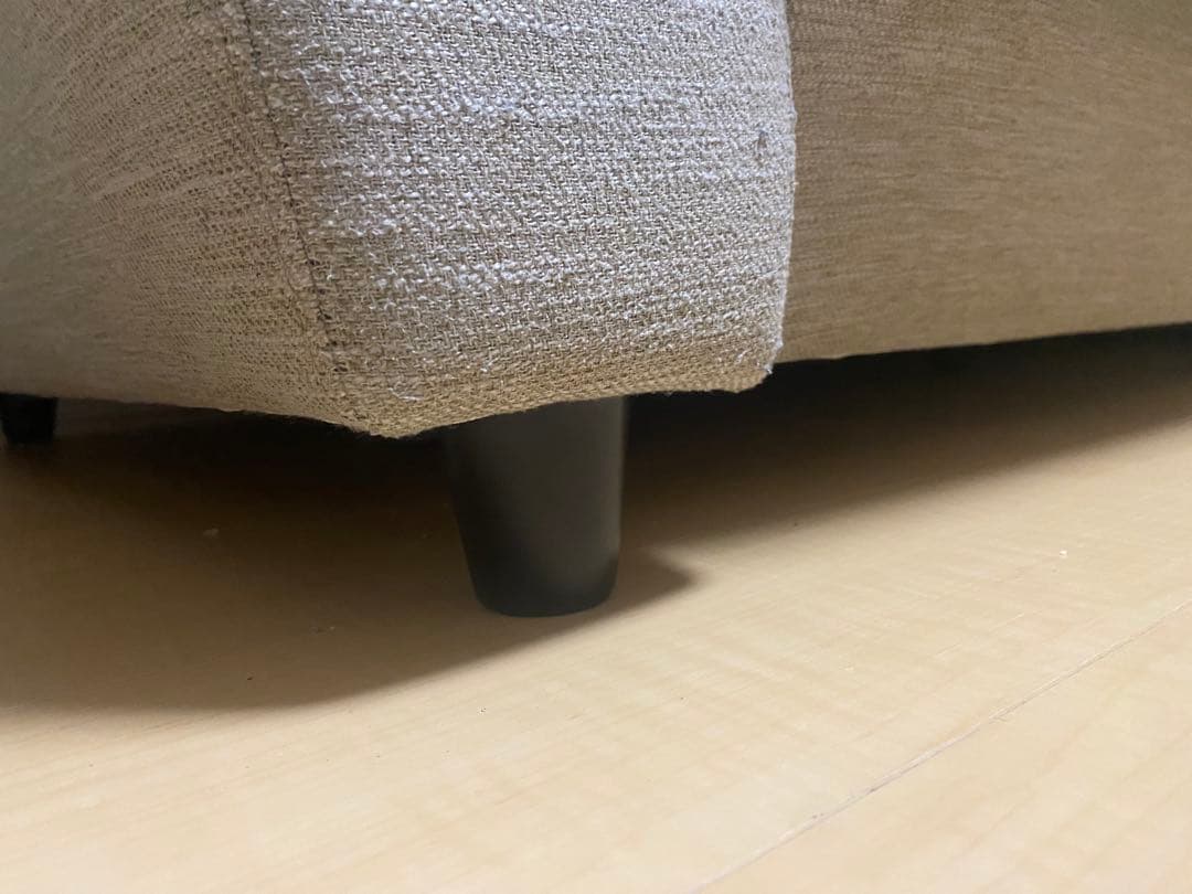 3人掛けソファ 送料込 ニトリ ベージュ