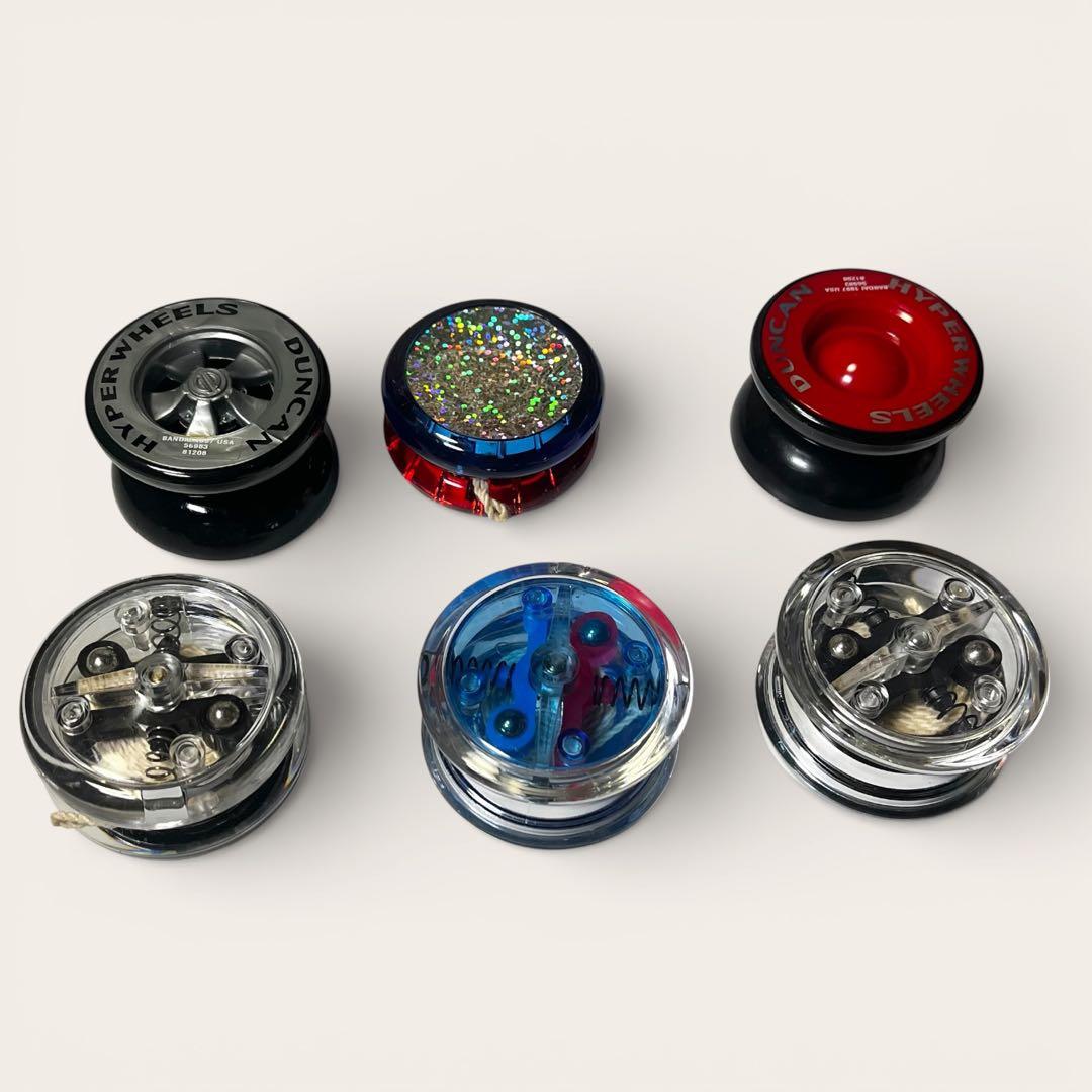 ハイパーヨーヨー 6個セット スピナーズボックス HYPER YO-YO 当時物