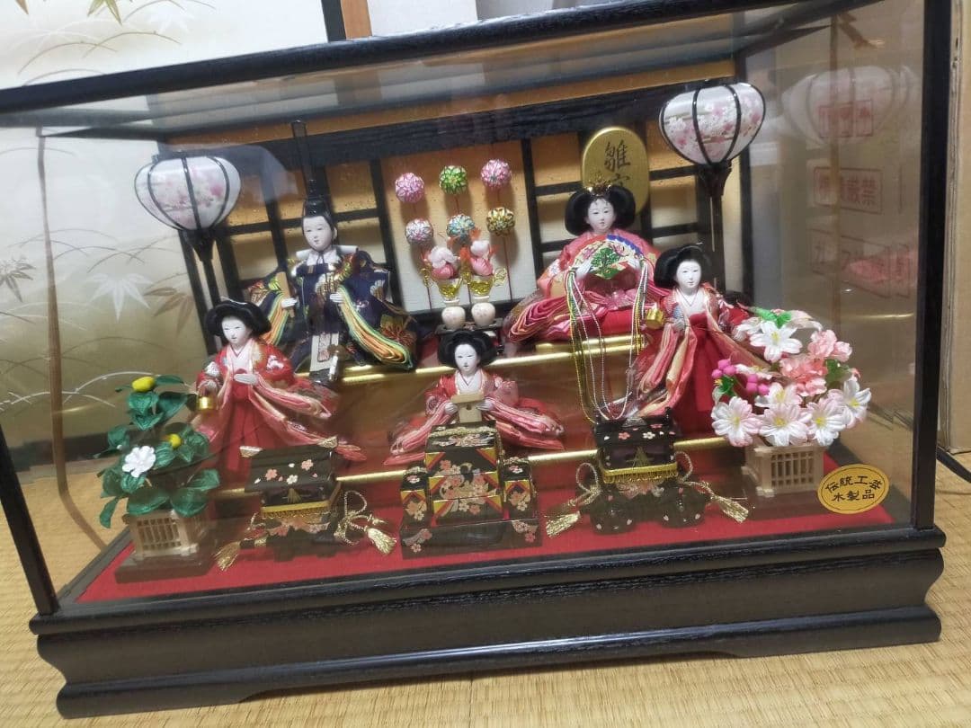 雛人形 オルゴール付