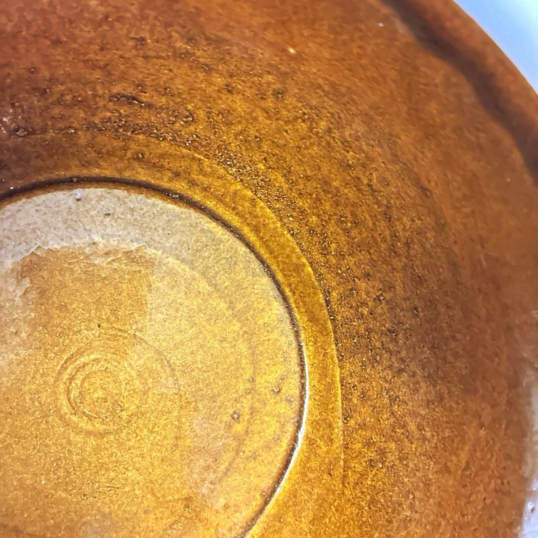 土鍋伊賀焼シチュー鍋アメ釉と菊唐草