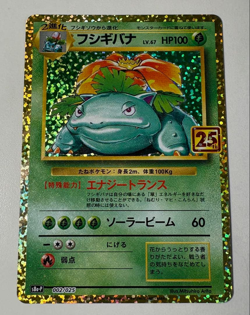 フシギバナ カメックス 25th 2枚セット