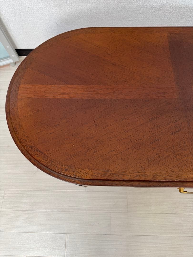 マルニ木工 maruniセンターテーブル 楕円形 引き出し付き