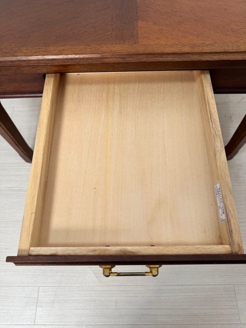 マルニ木工 maruniセンターテーブル 楕円形 引き出し付き