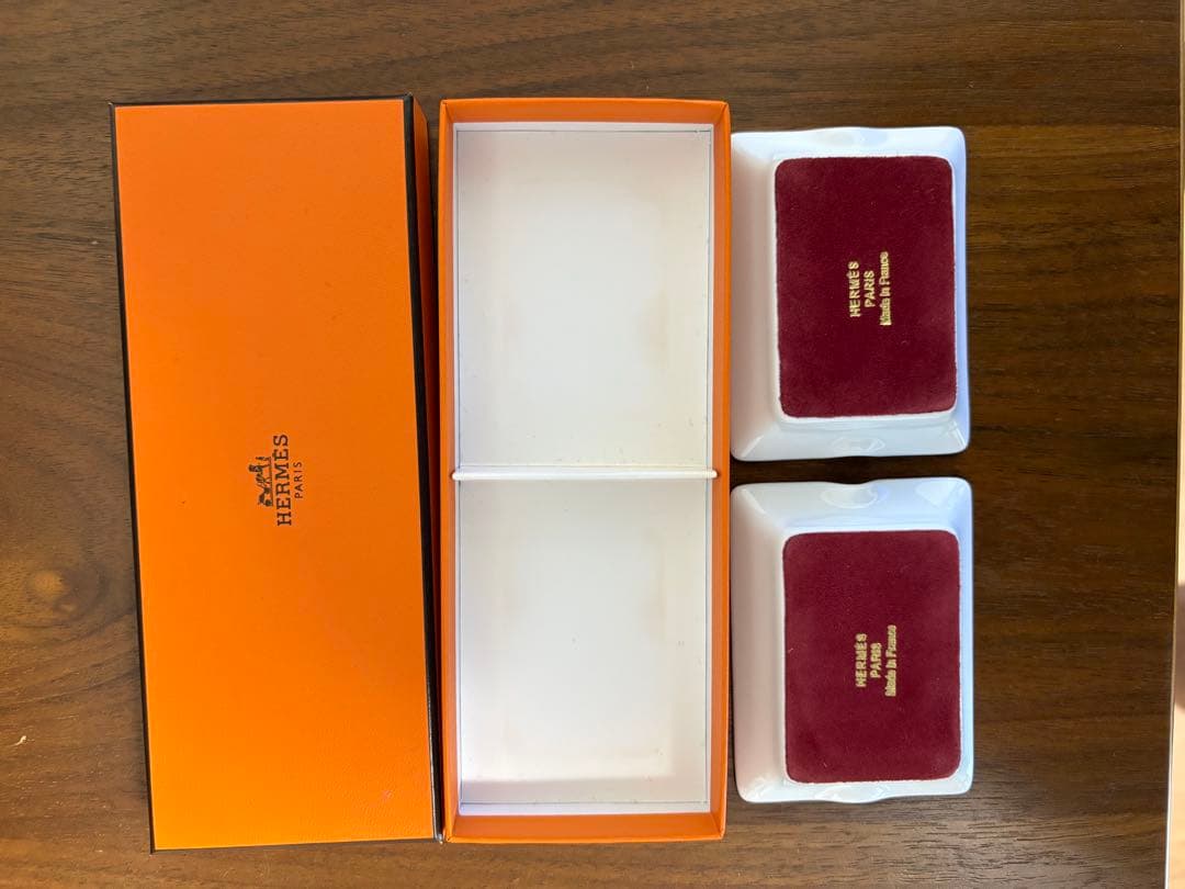 【新品】HERMES 灰皿セット