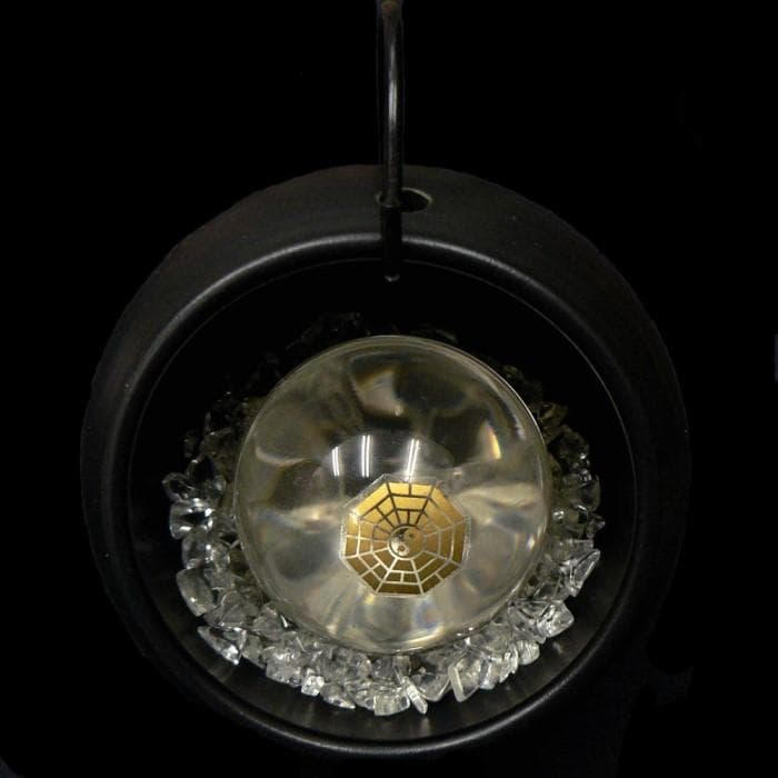 癒しアイテム 「極音」 音叉 水晶玉 ヒマラヤ水晶さざれ石 水晶ポイント付き