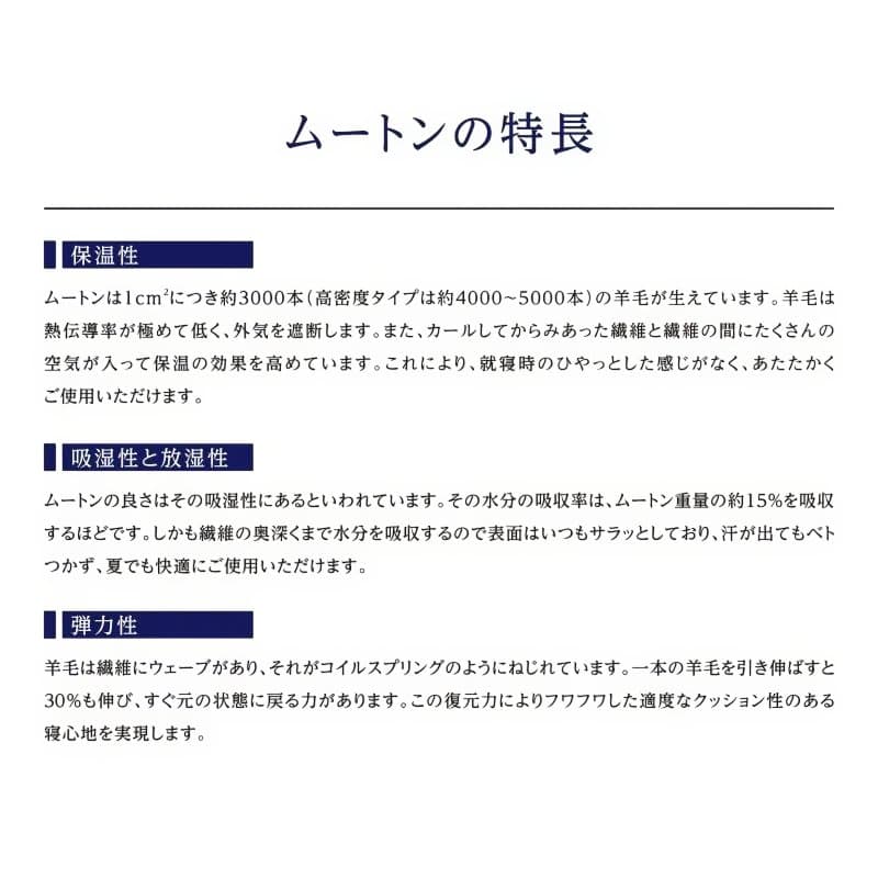 昭和西川　高級ムートンシーツ　ダブル　定価539,000