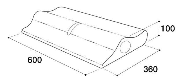 ブレインスリープピロー ストレッチ(本体のみ）