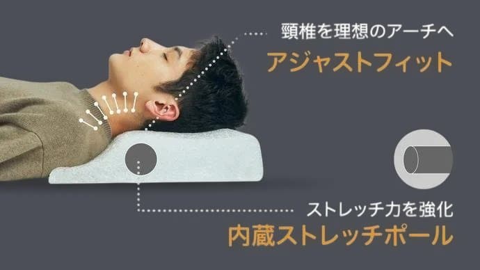 ブレインスリープピロー ストレッチ(本体のみ）