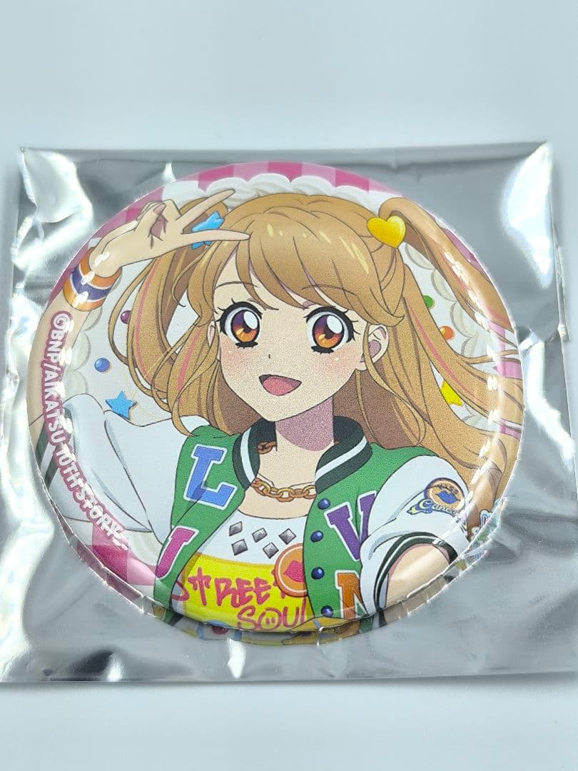 アイカツ マリオンクレープ 夏樹みくる 缶バッジ 79個