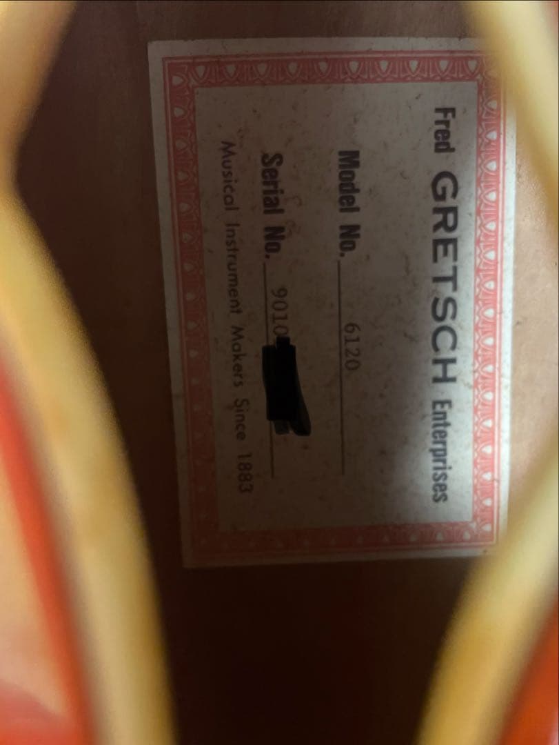 GRETSCH 6120 1990年 ハードケース付