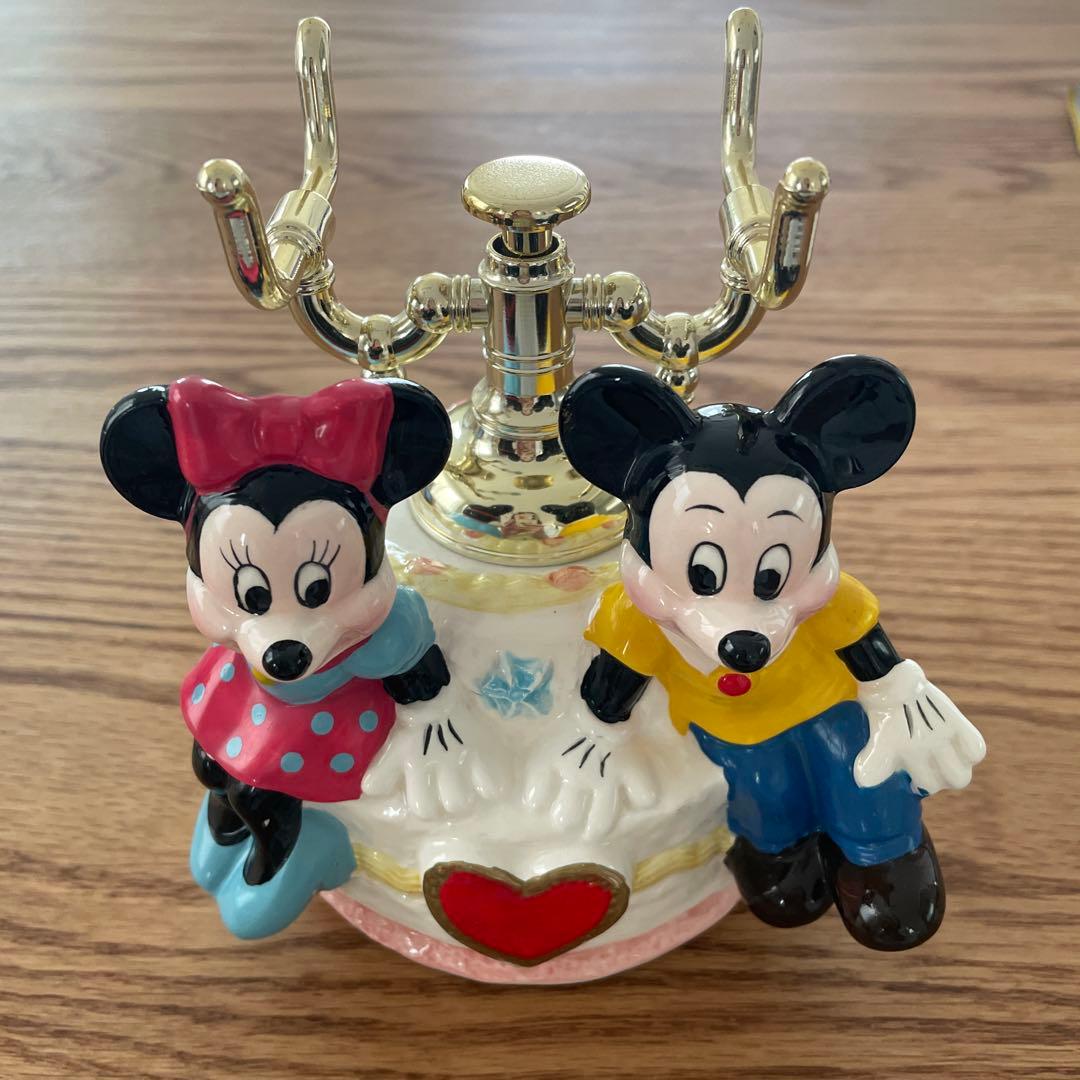 ディズニー ミッキー ミニー 受話器置き オルゴール インテリア - メルカリ