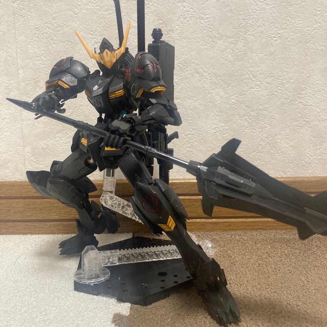 MGガンダムバルバトス リサーキュレーションカラー 部分塗装組立済み