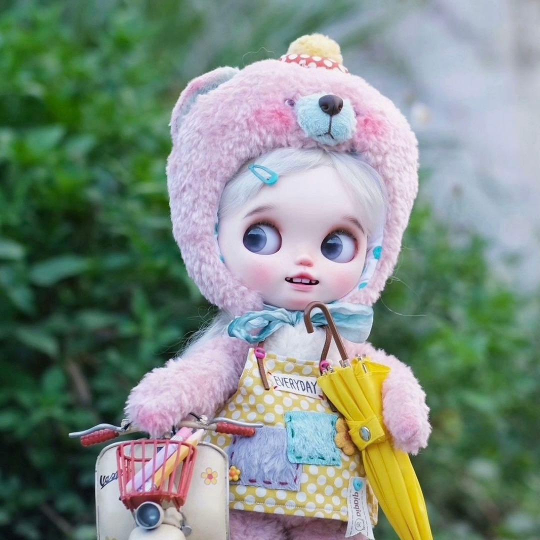 作家様カスタムブライス ドール くまちゃん ネオブライス 笑顔