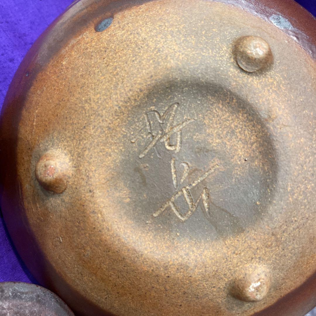 桜岳陶芸　銀彩 （新品未使用）　　3点セット