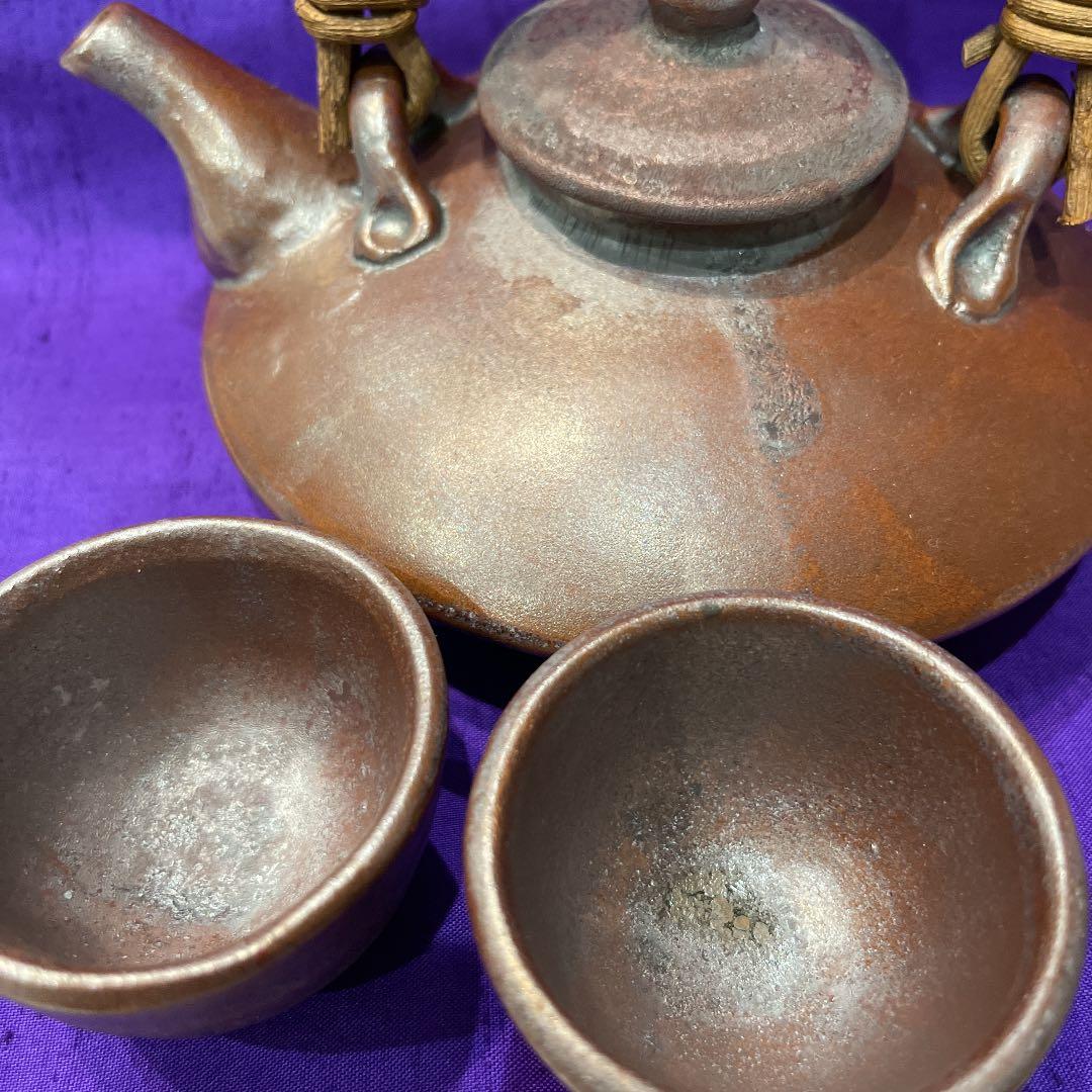 桜岳陶芸　銀彩 （新品未使用）　　3点セット