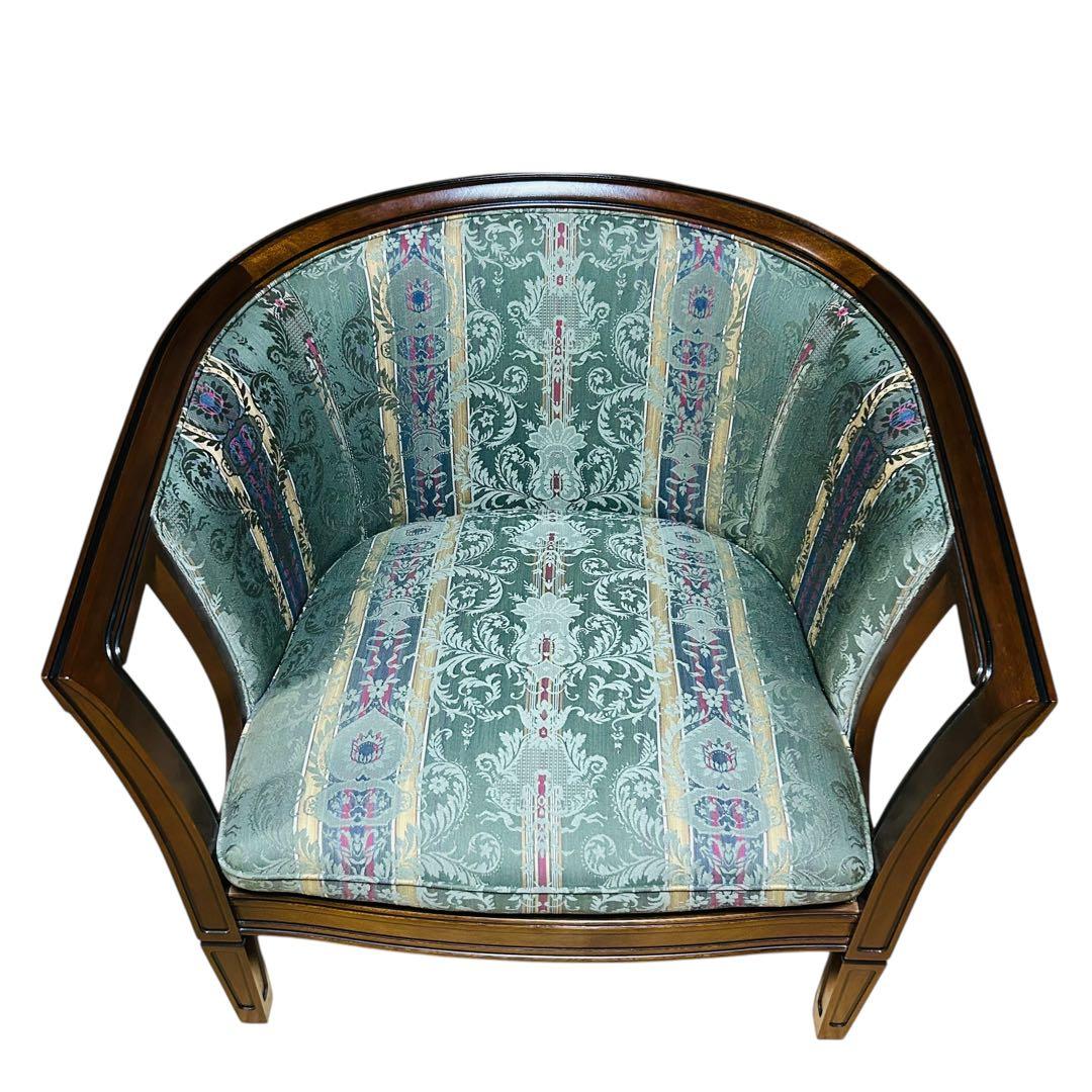 極美品 マルニ木工 地中海ロイヤル シャルル アームチェア 31万 1人掛け ②