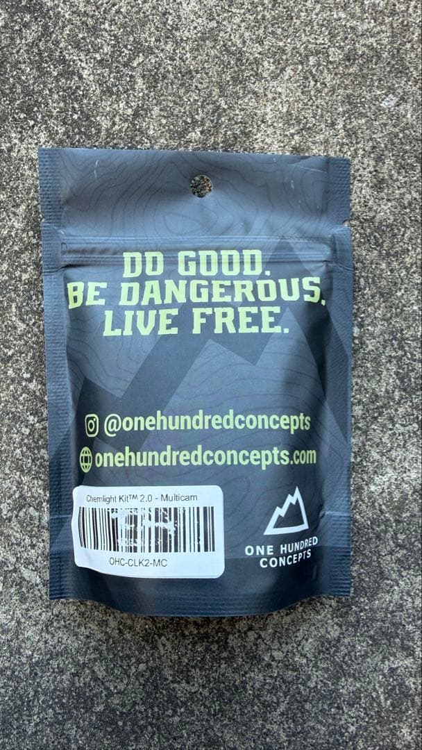 実物未開封One Hundred Conceptsサイリウムホルダーマルチカム