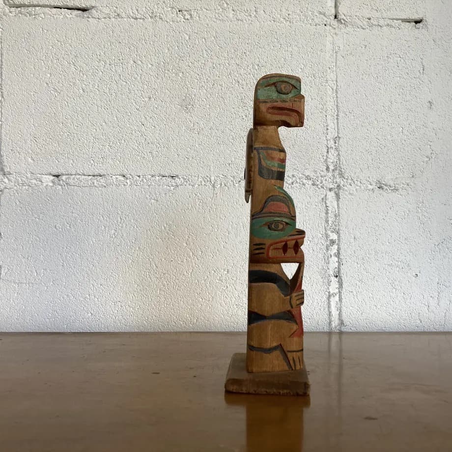 50年代　トーテムポール　アメリカ　ビンテージ