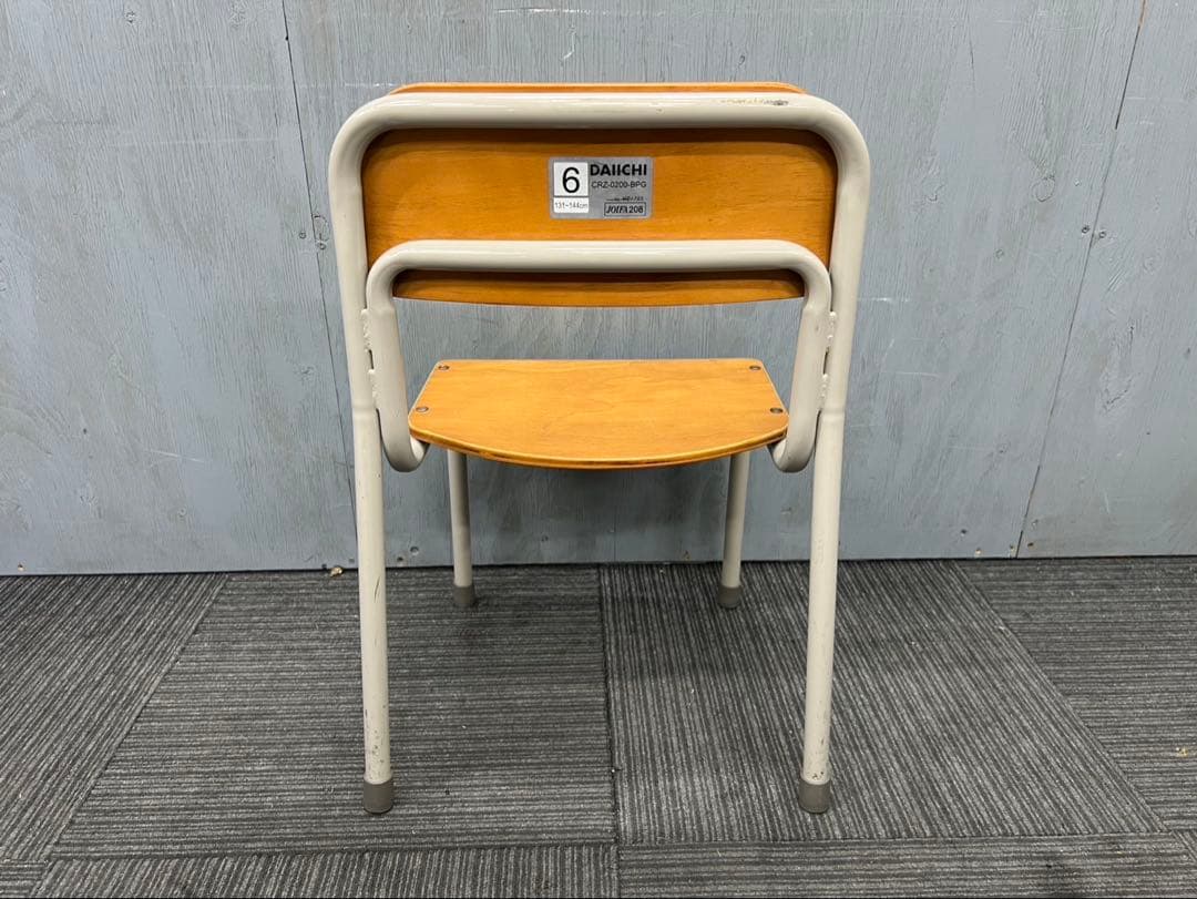 337◆格安配送地域あり◆ダイイチ◆学童机・椅子10組(旧JIS6号)学校学習塾
