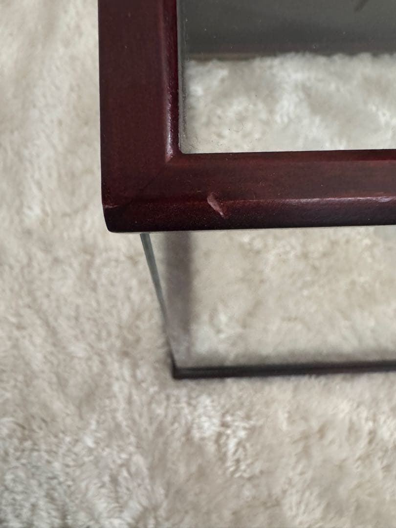 スワロフスキー賢者（誕生）3体＆クリスタルスワン＆木製台2台＆ガラスケース