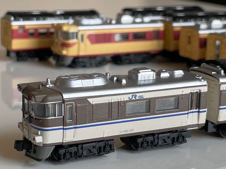 Bトレインショーティー キハ181系 はまかぜ 国鉄色＋はまかぜ色 計8両