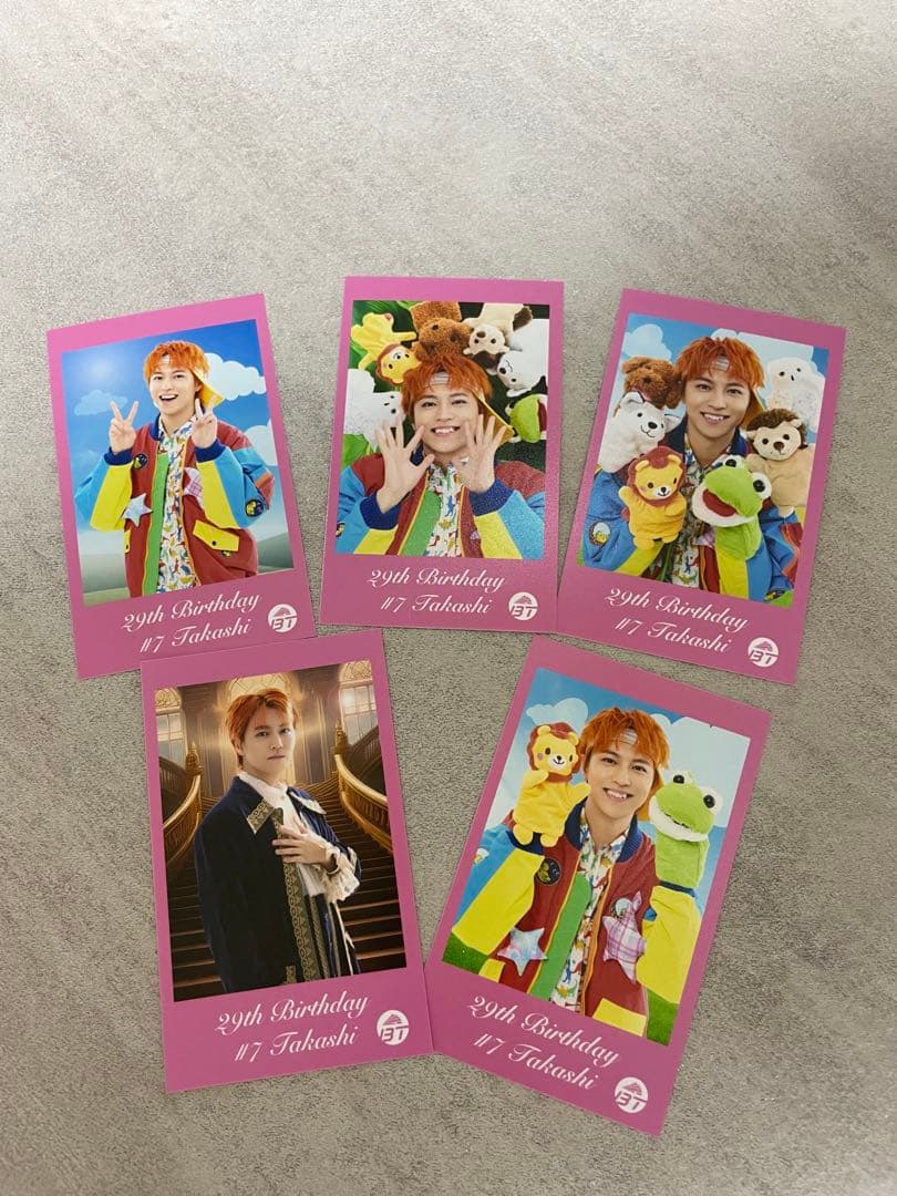 超特急 タカシ 生誕グッズ ミニフォト - メルカリ