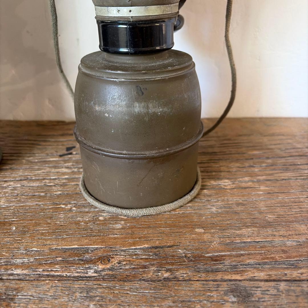 1938年　製造　ガスマスク　フランス軍　ミリタリー　第二次世界大戦