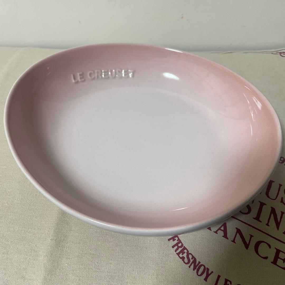 《未使用＆美品》ルクルーゼ 2枚セット 大皿 ディッシュ