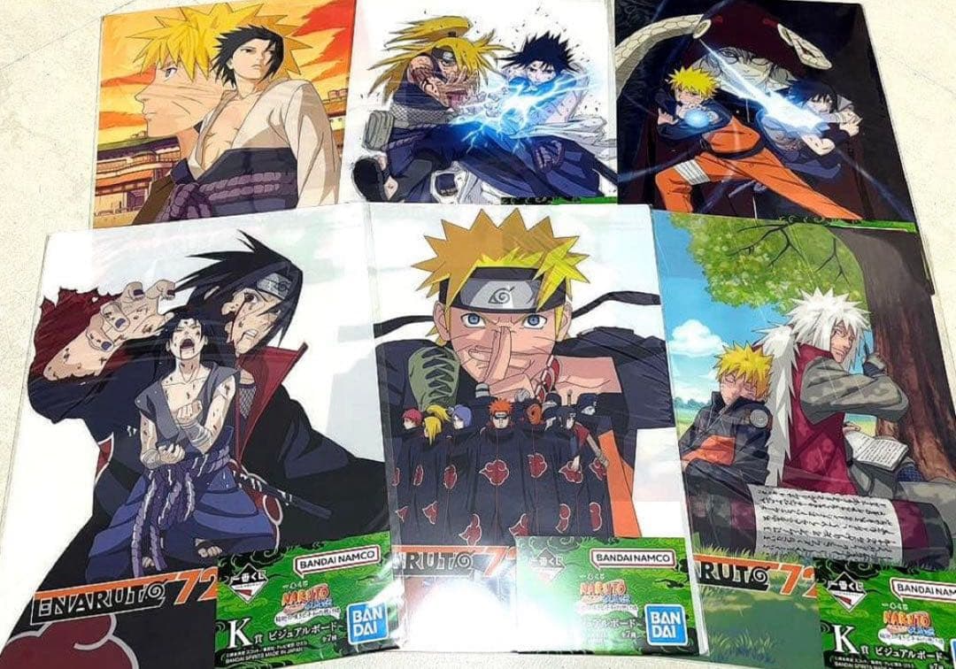 【一番くじ】NARUTO-ナルト- 疾風伝 D賞E賞G賞ラストワン！計25点