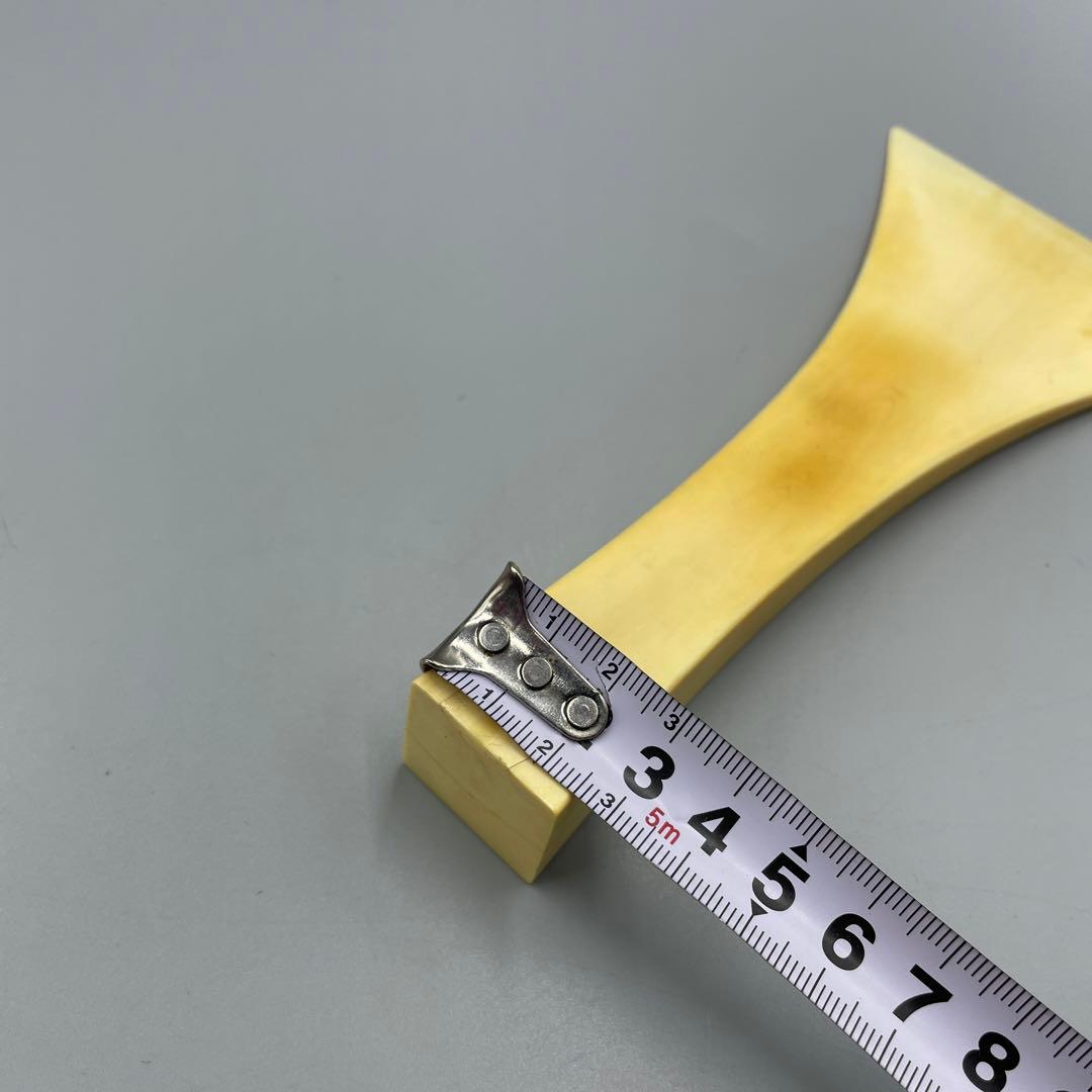 239ヴィンテージ 天然素材　三味線バチ　重さ約118g