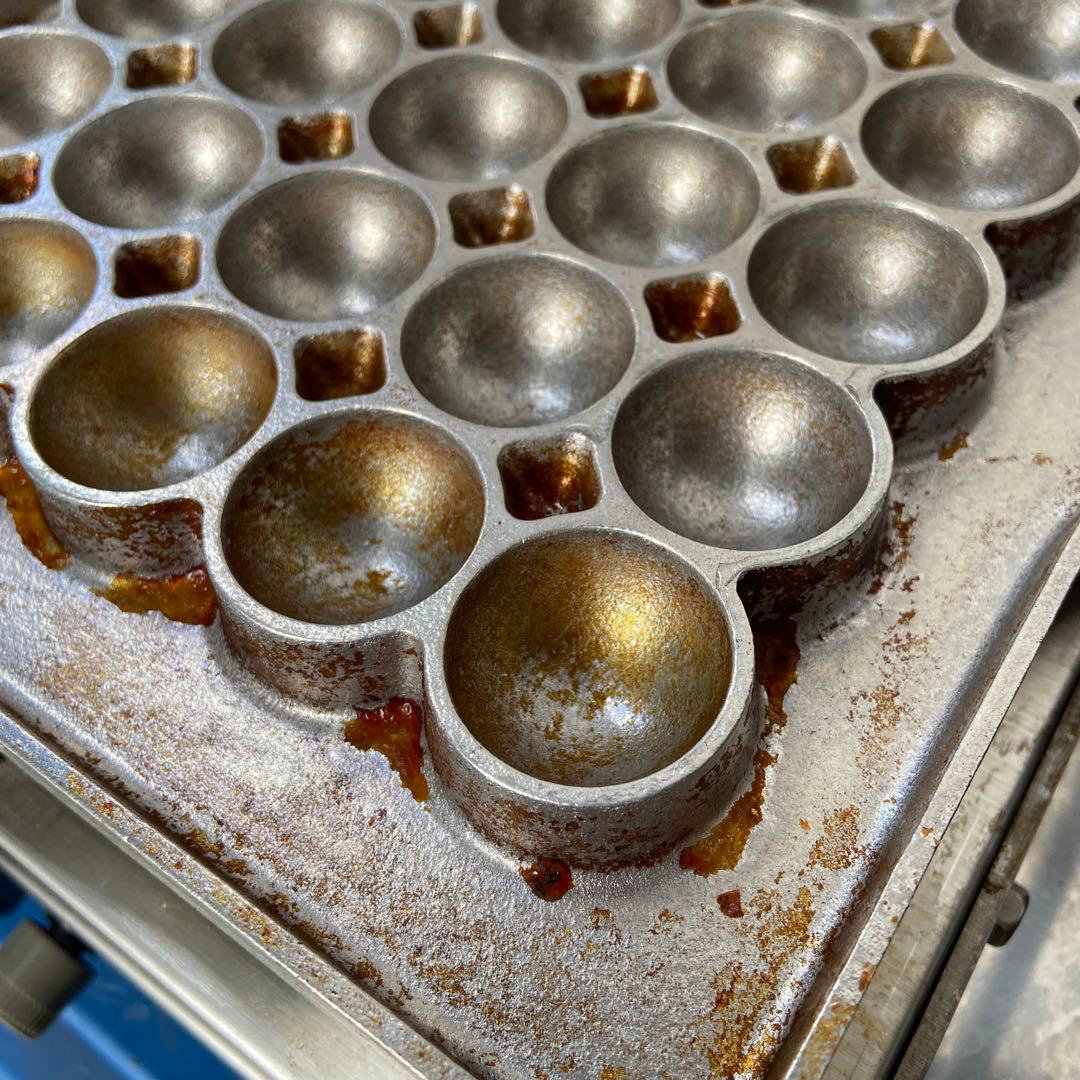 中古 ベビーカステラ焼機 丸型 SUNTEC サンテック MSP-200-DX